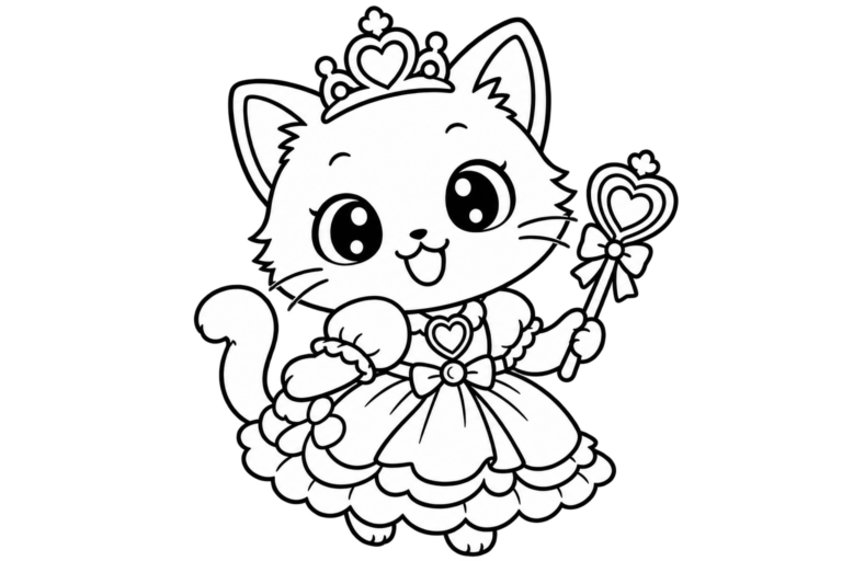 ねこのプリンセスの見本
