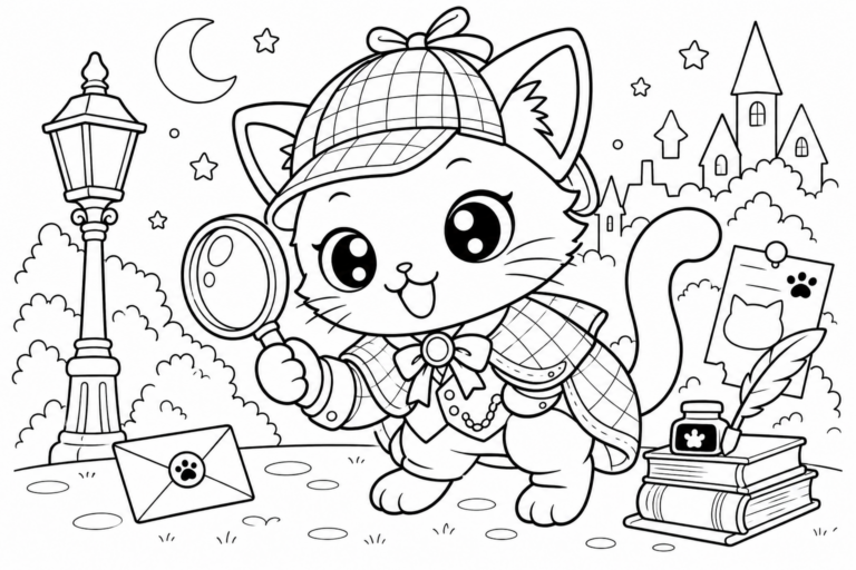 ねこの名探偵　の見本