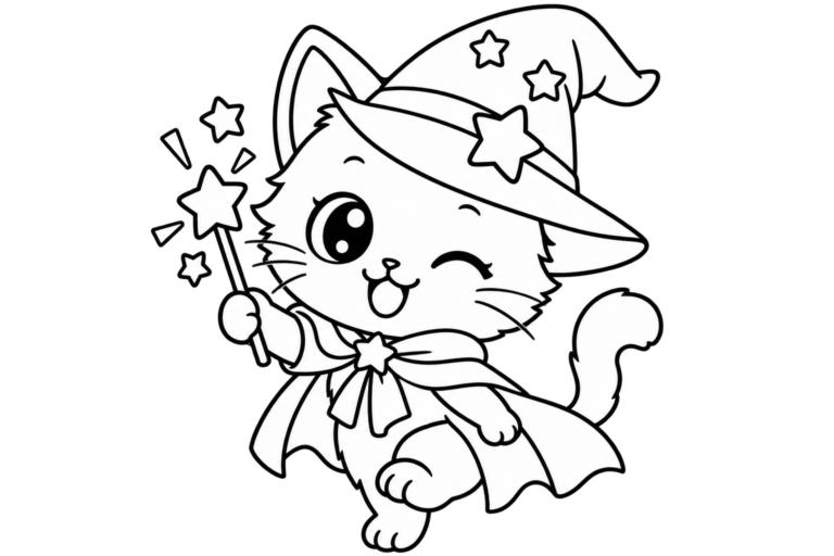まほうつかいのねこの見本