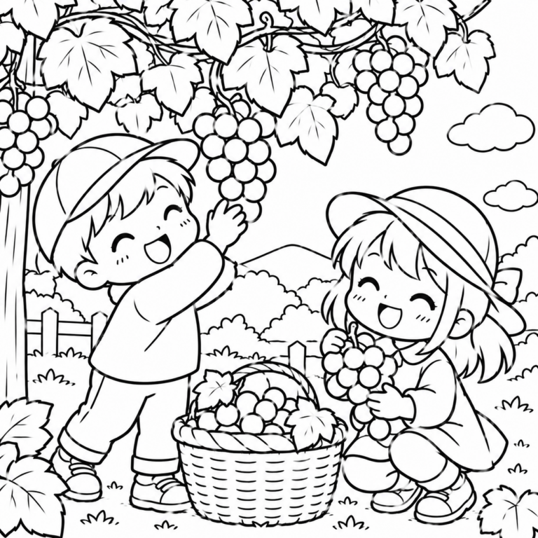 ぶどう摘み　ぶどう狩り　の見本