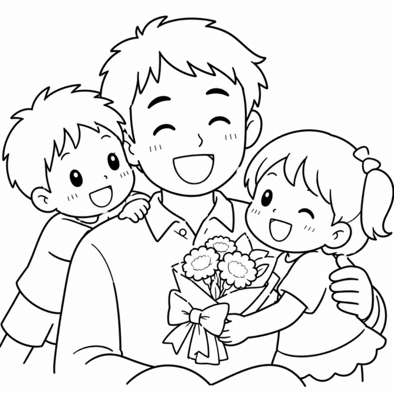 おとうさん　だーいすきの見本