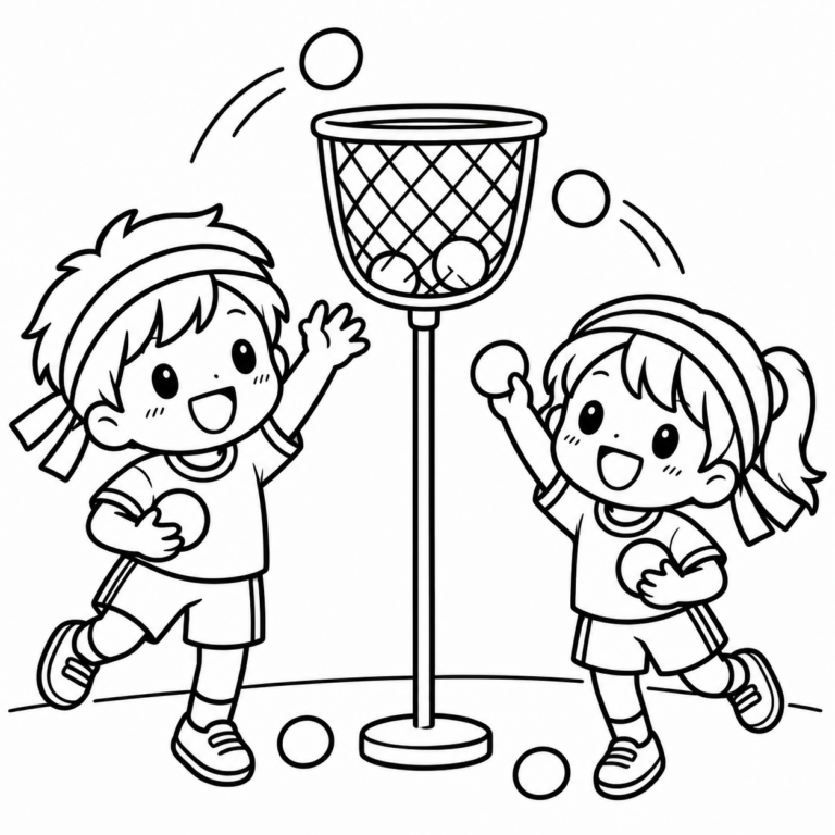 うんどうかい　たまいれの見本