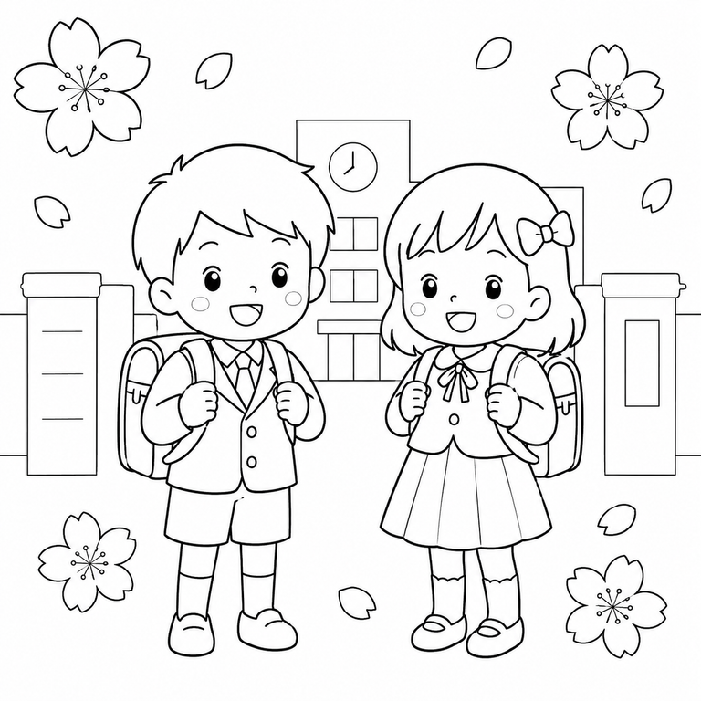 にゅうがくしきの見本