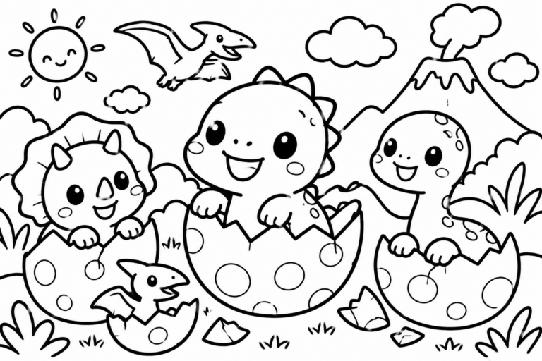 うまれたてのきょうりゅうたちの見本