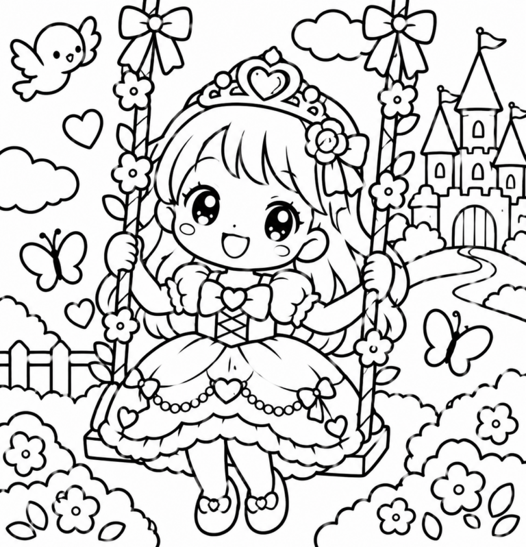 とりさんと　いっしょに　ぶらんこの見本
