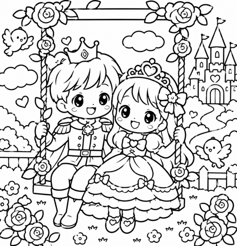 おうじさま　おひめさま　で　ゴンドラデートの見本