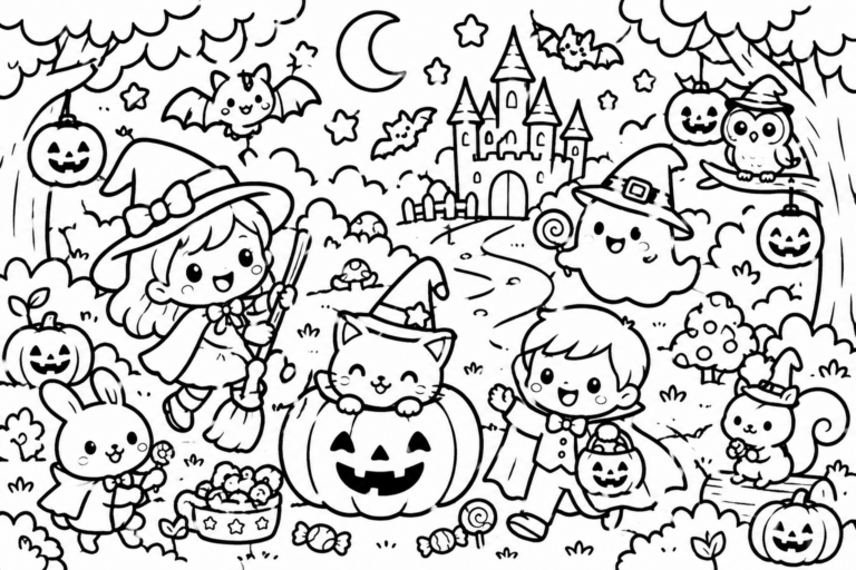 おかしくれなきゃ　いたずらするよ！　ハッピー　ハロウィン　の見本